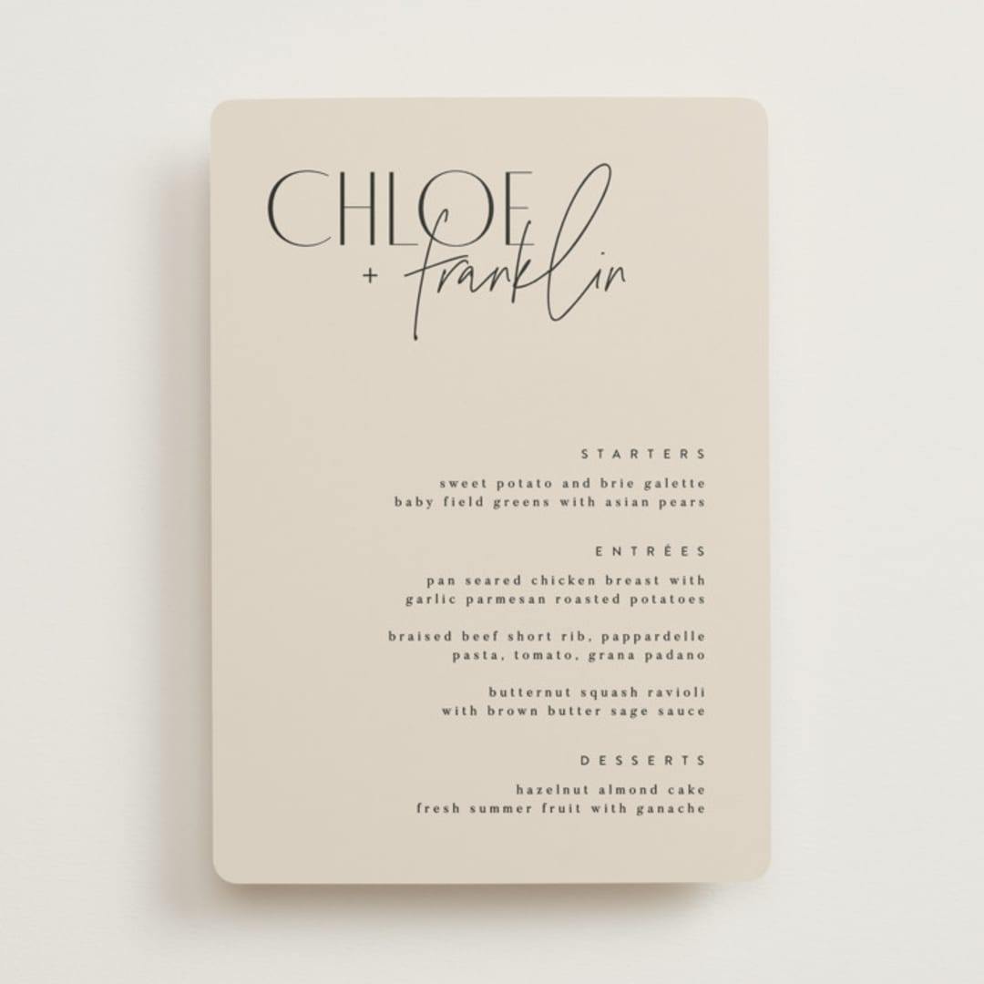 "Layered" - Menus in Natural by Kelly Schmidt - Front