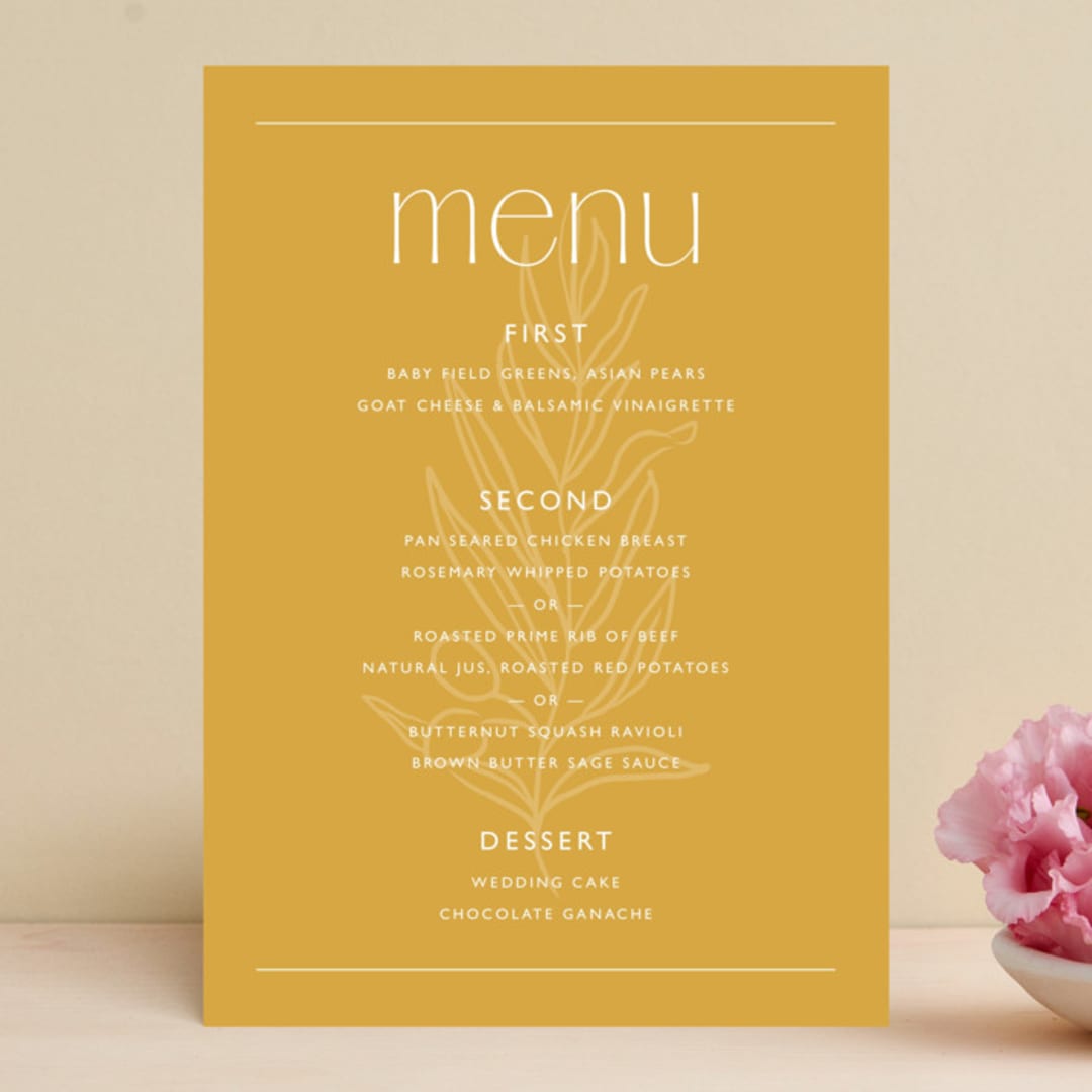 "goldfinch" - Menus in Sunshine by Lindsay Stetson Thompson - Front