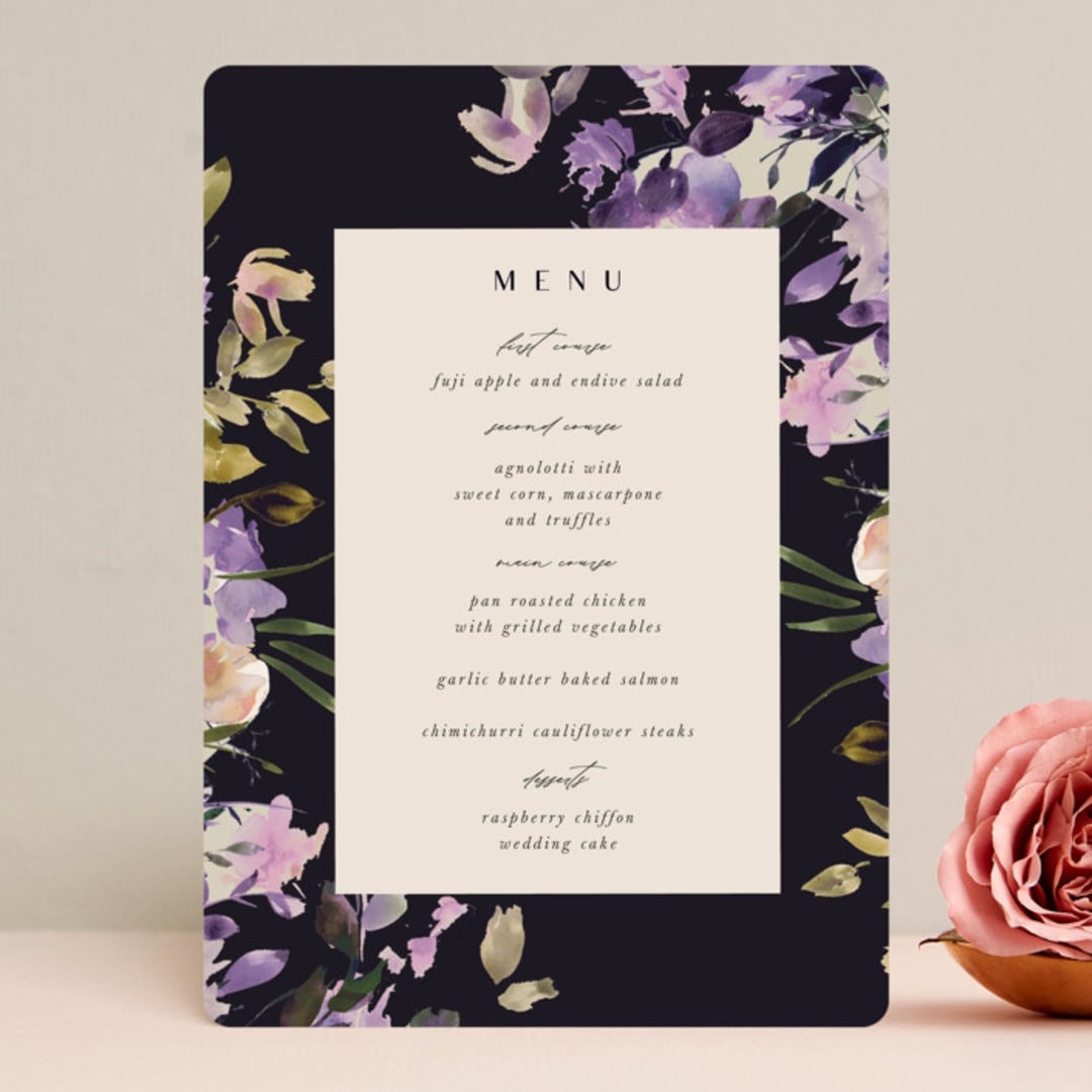 "goddess" - Menus in Midnight by Lori Wemple - Front