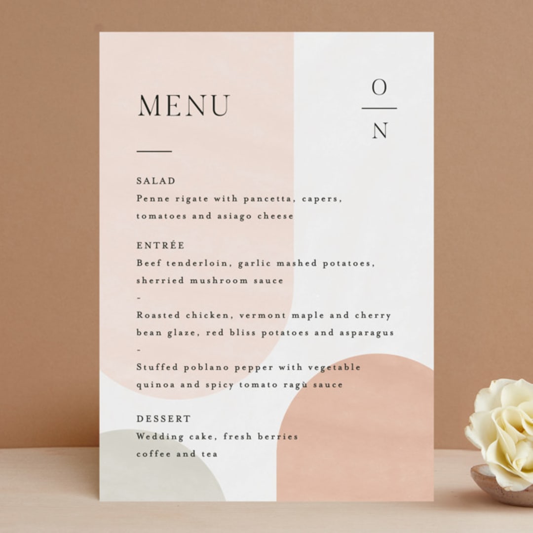 "Curves" - Menus in Cafe by Pixel and Hank - Front