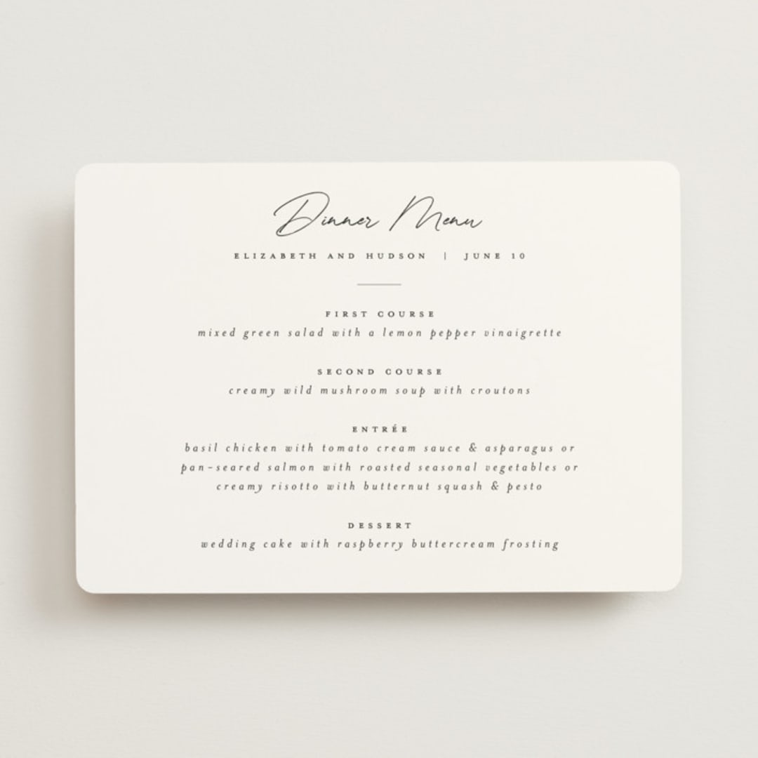 "Macaron" - Menus in Snow by Nicoletta Savod - Front