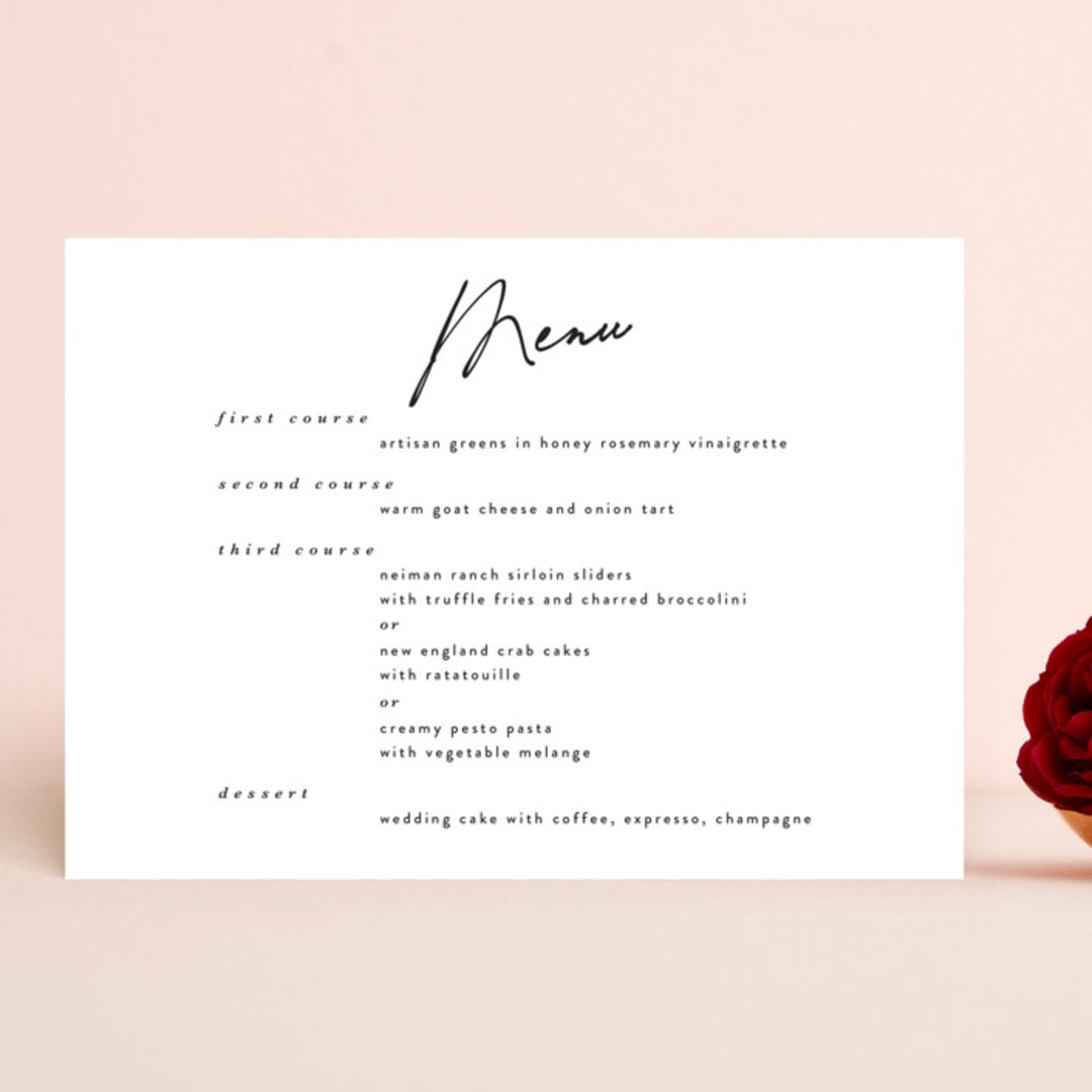 "Courthouse" - Menus in Midnight by Susan Brown - Front