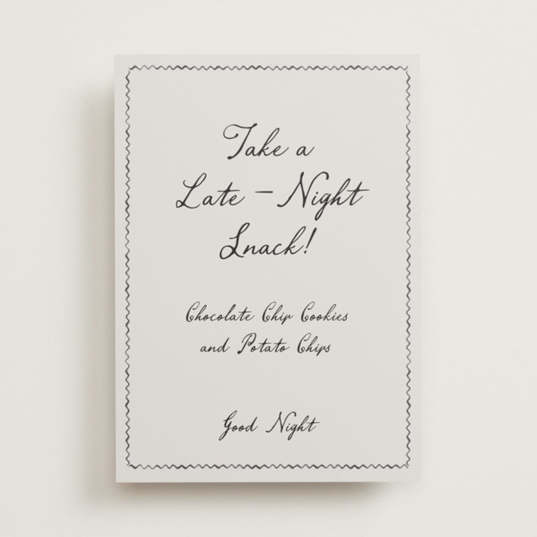"Puglia" - Menu Signs in Rock by Pati Cascino - Front