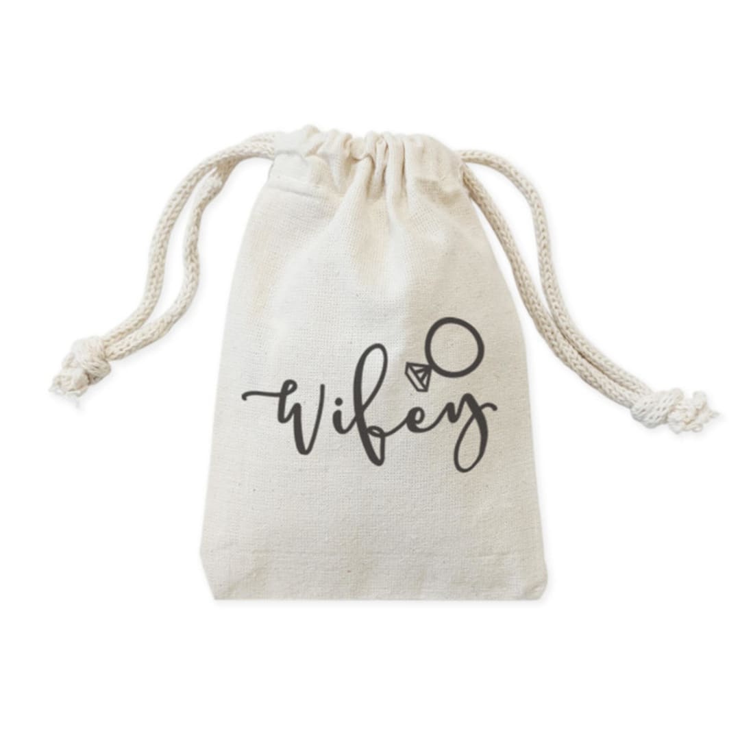 Wifey Wedding Favor Bags, 6-Pack