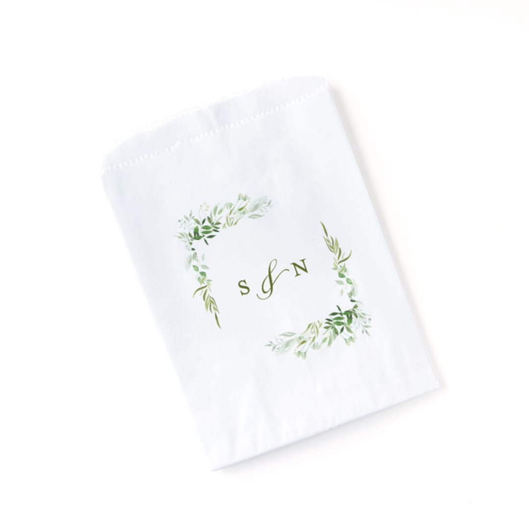 Verdure favor bag, set of 50