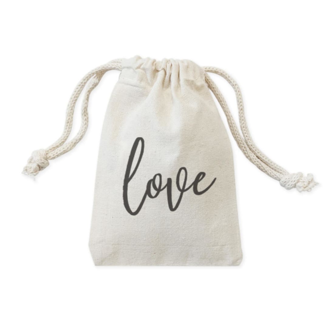 Love Wedding Favor Bags, 6-Pack
