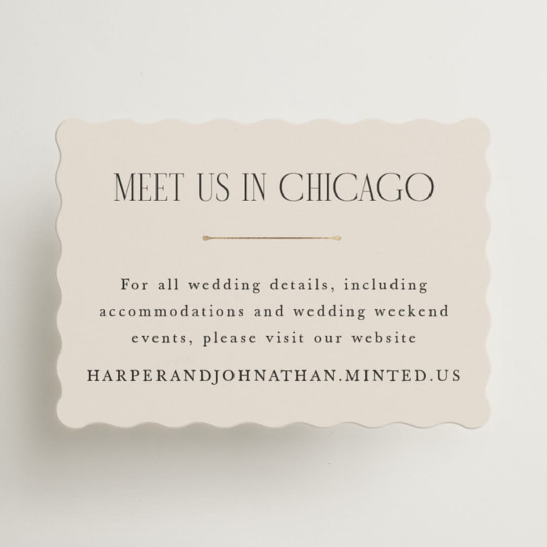 "Mirin" - Mini Enclosure Cards in Linen by Kate Ahn - Front