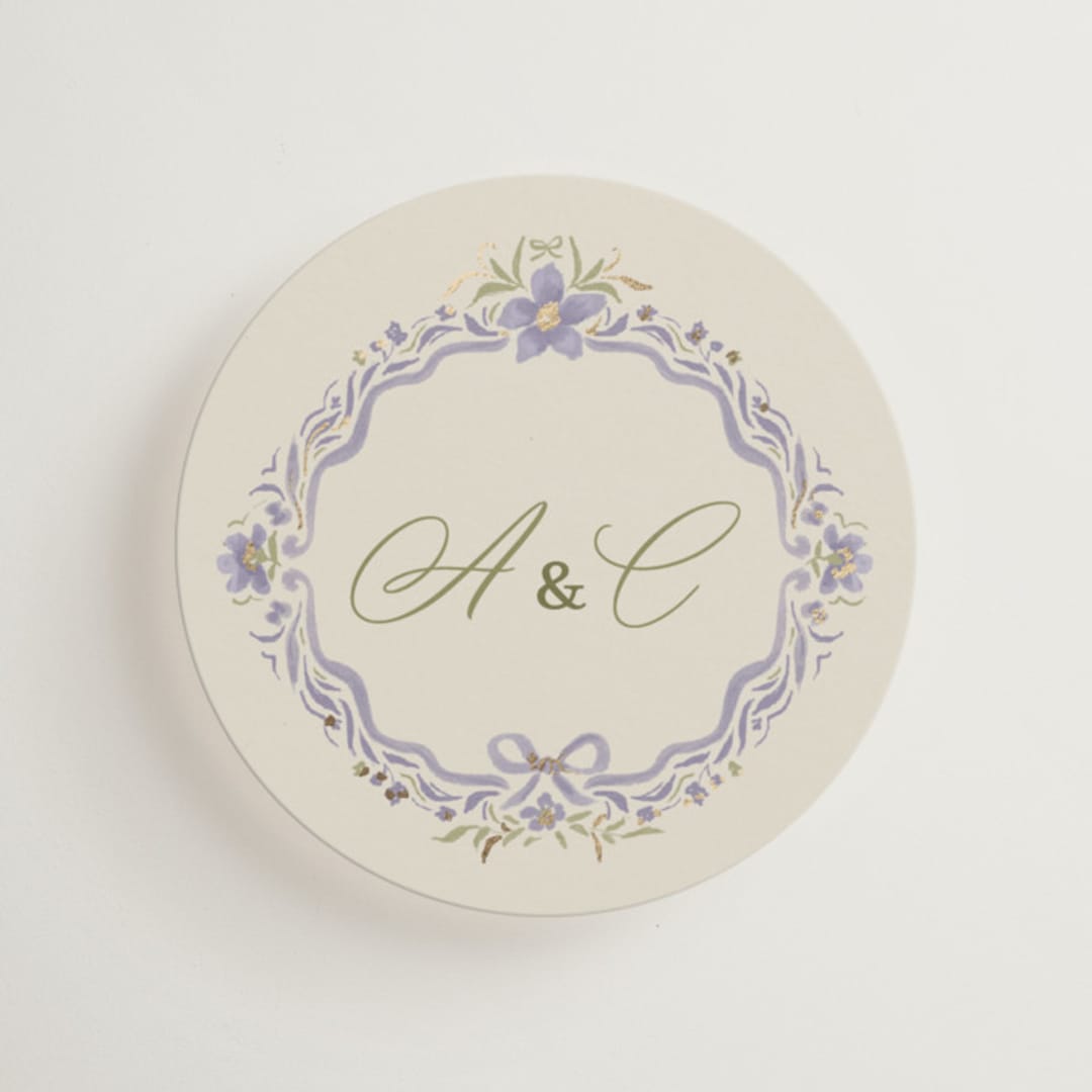 "FairyTale.." - Mini Enclosure Cards in Heather by Vera Lim - Front