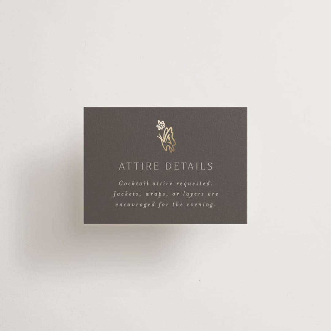 "Parisian Garden" - Mini Enclosure Cards in Petal by Nicoletta Savod - Front