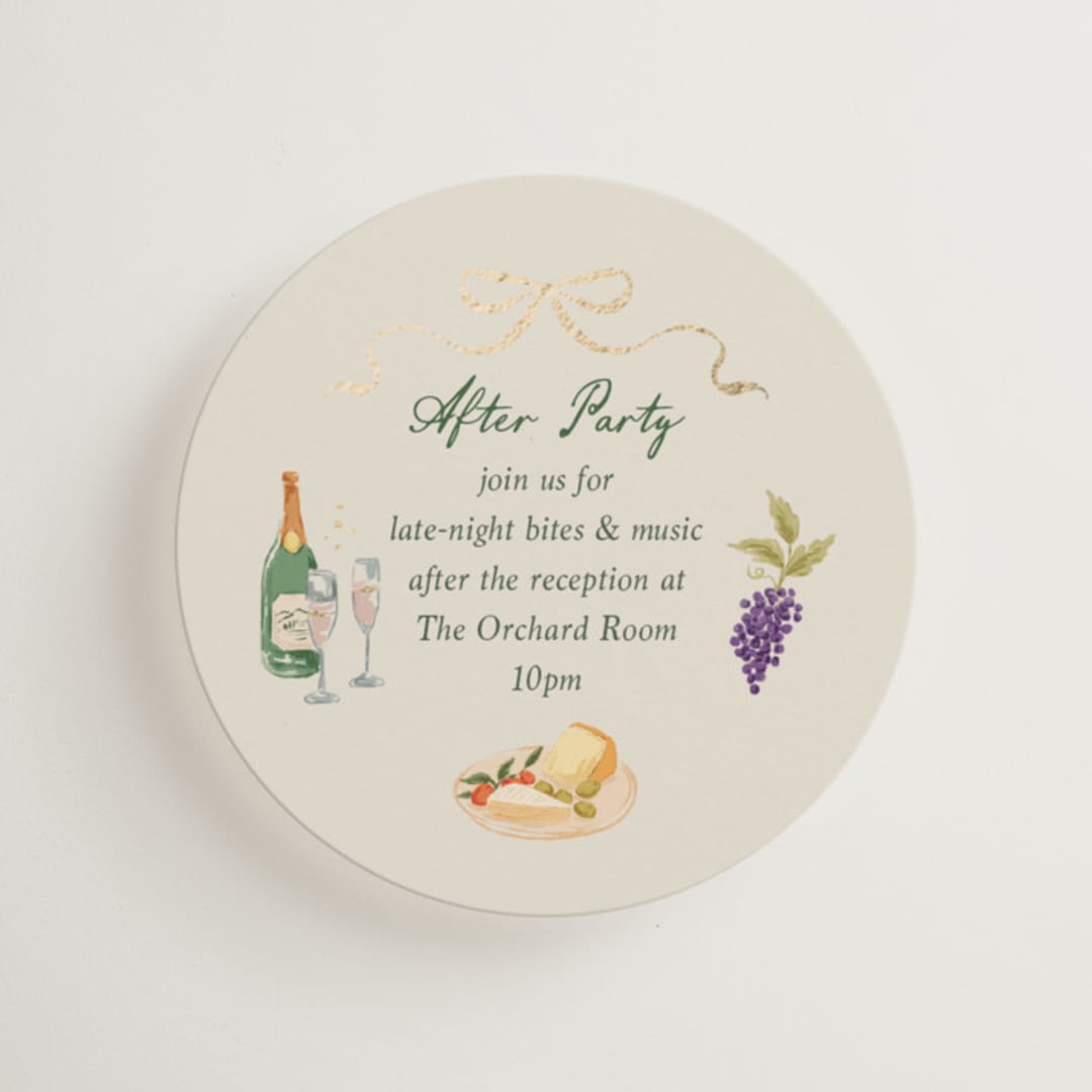 "Garden Feast" - Mini Enclosure Cards in Garden by Elly - Front