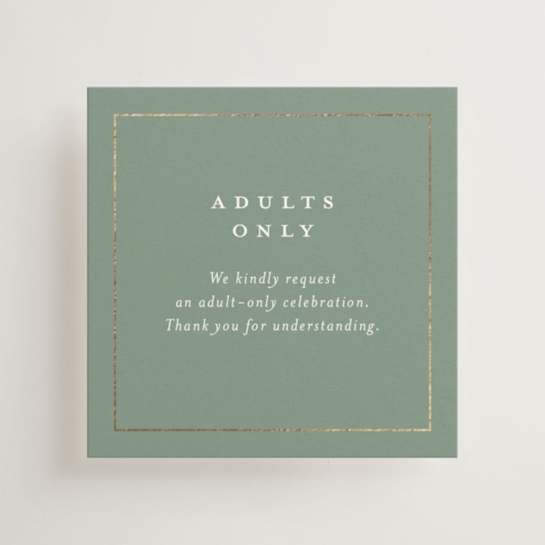 "Elegant Lillies" - Mini Enclosure Cards in Forest by Stacey Meacham - Front