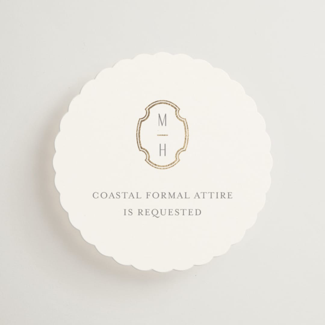 "Monatuk" - Mini Enclosure Cards in Fog by Ashlee Townsend - Front