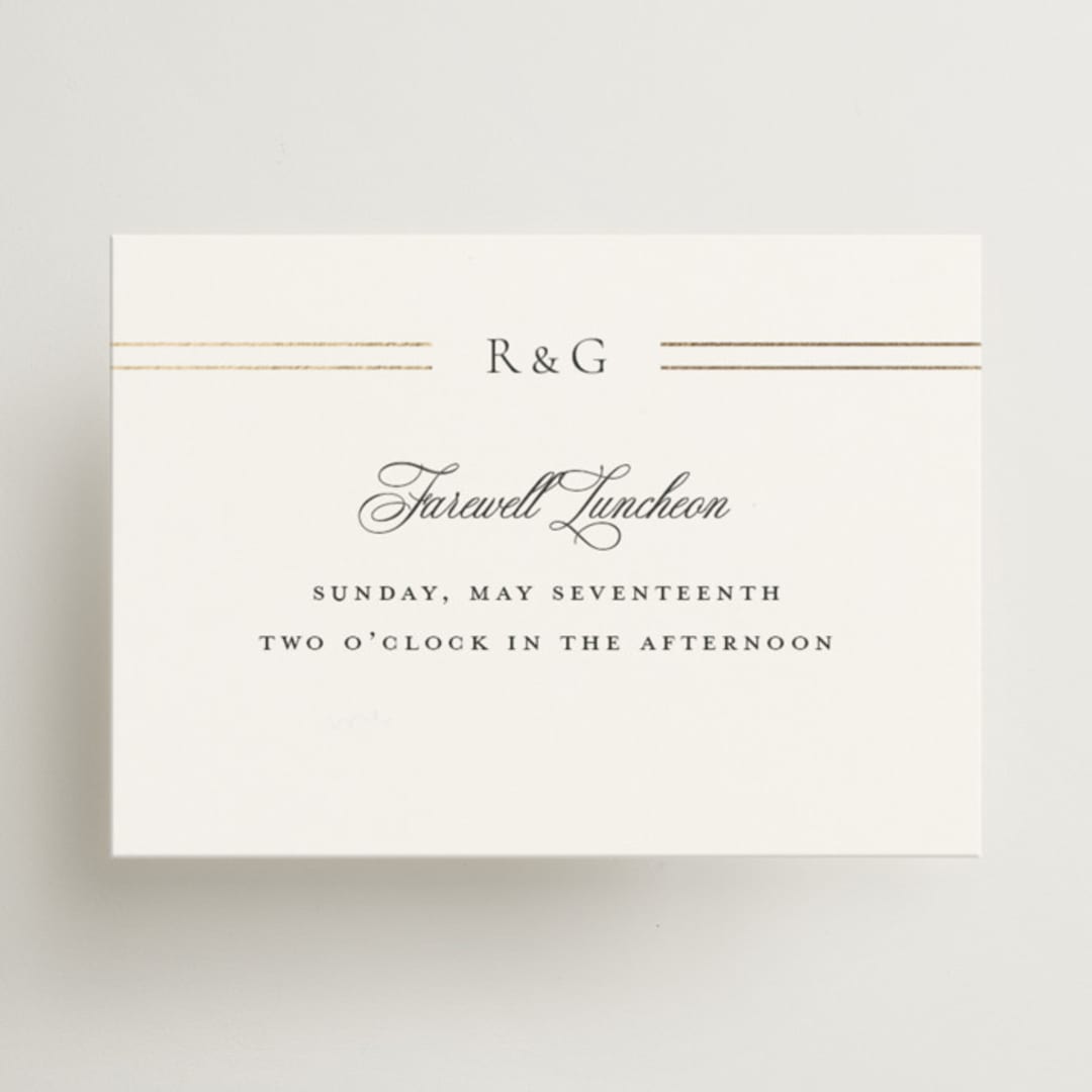 "Elencourt" - Mini Enclosure Cards in Quartz by Jelena Vuletic - Front