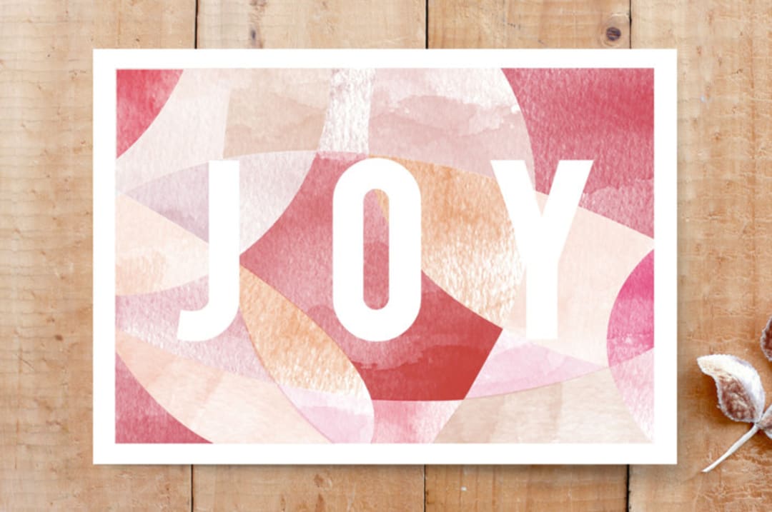 ".abstract joy" - Cards in barcelona by silverscreen studio - Front