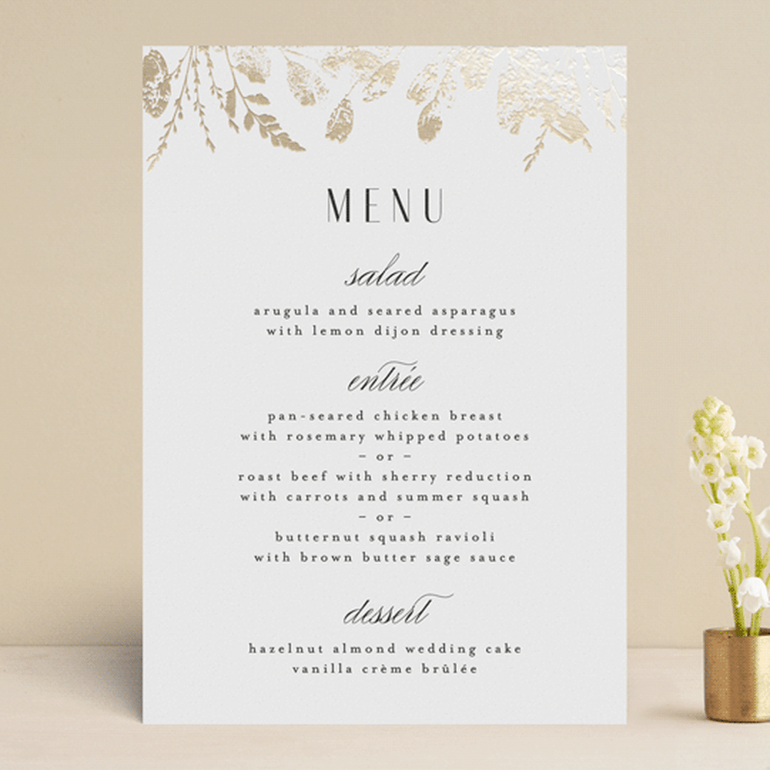 Stamped Florals