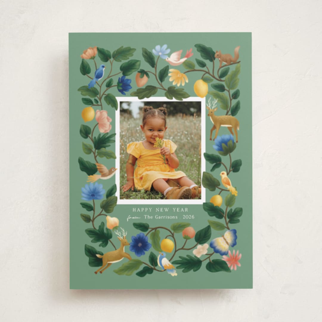 "Woodland" - Minted x The Met Holiday Cards in Forest by Elly - Front