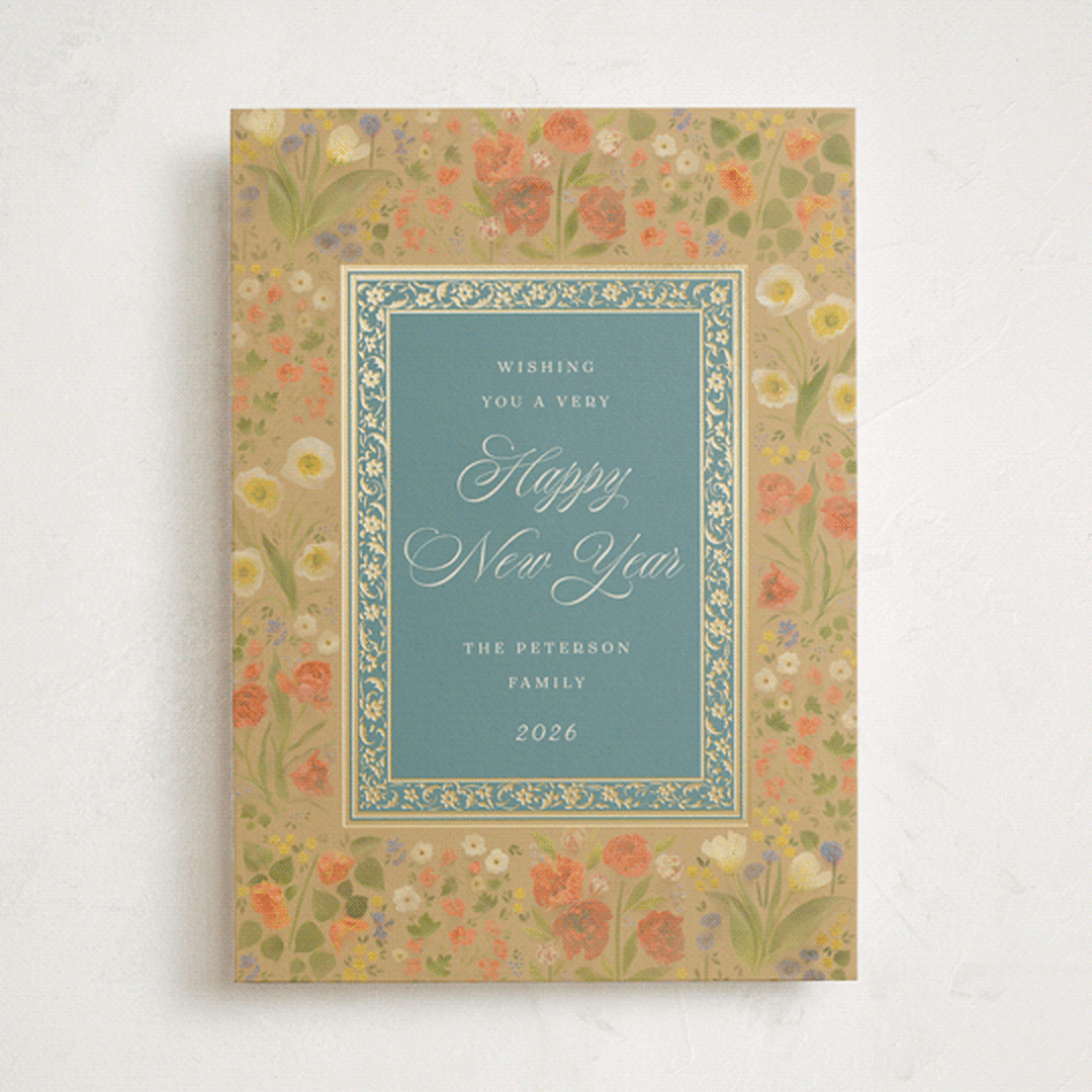 "Pardis" - Minted x The Met Holiday Cards in Caramel by Robert and Stella - Front