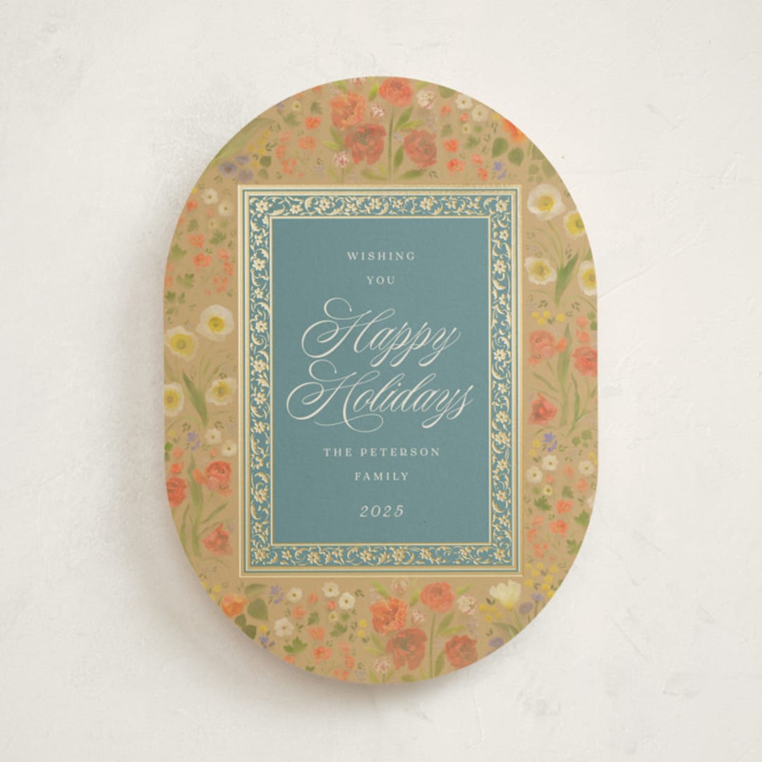 "Pardis" - Minted x The Met Holiday Cards in Caramel by Robert and Stella - Front
