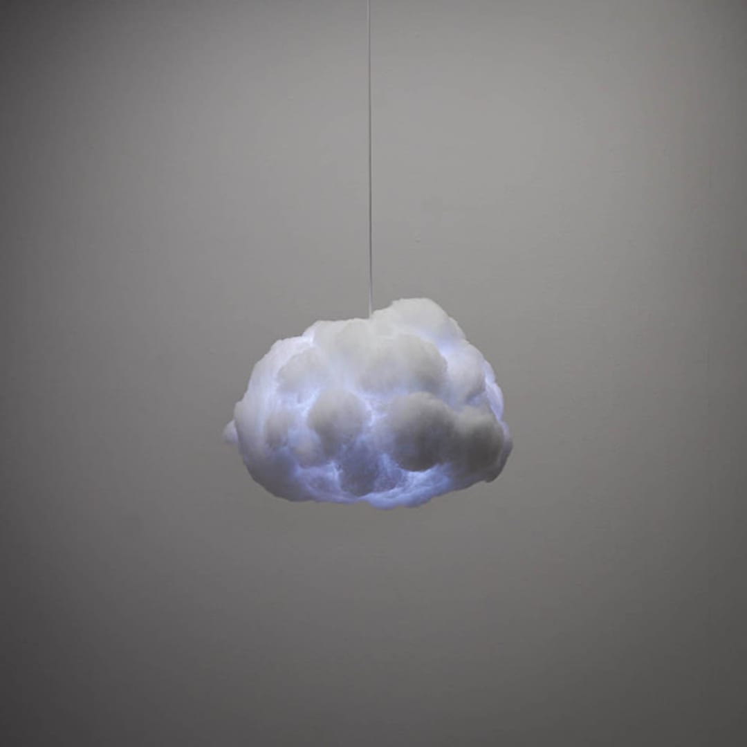 "Interactive Cloud" - Ceiling Lights in white by Richard Clarkson
