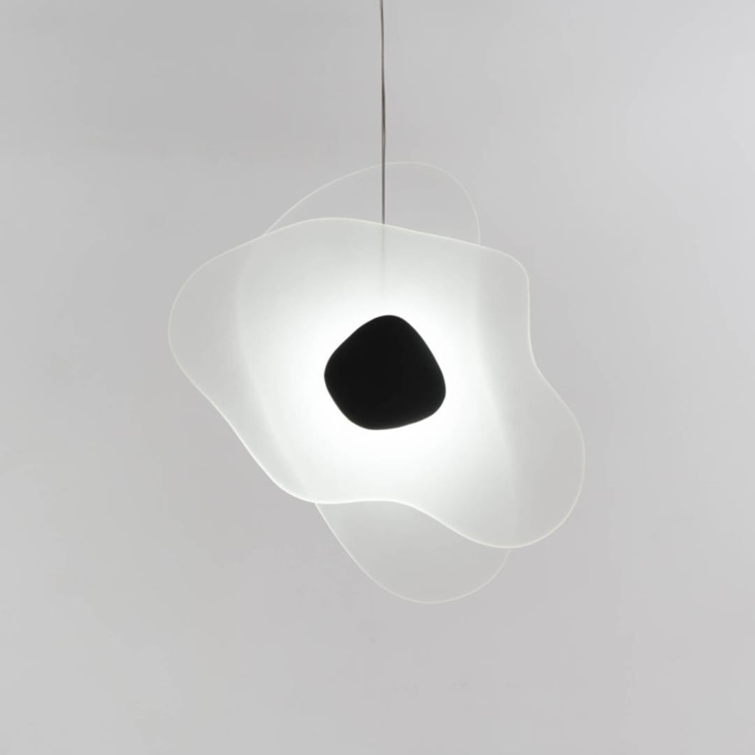 "Aurora Pendant" - Ceiling Lights in clear by Richard Clarkson