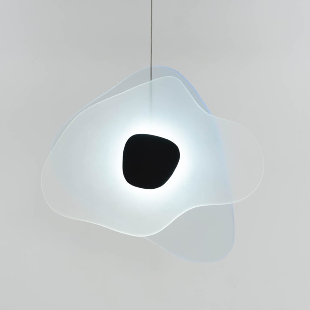 "Aurora Pendant" - Ceiling Lights in blue by Richard Clarkson