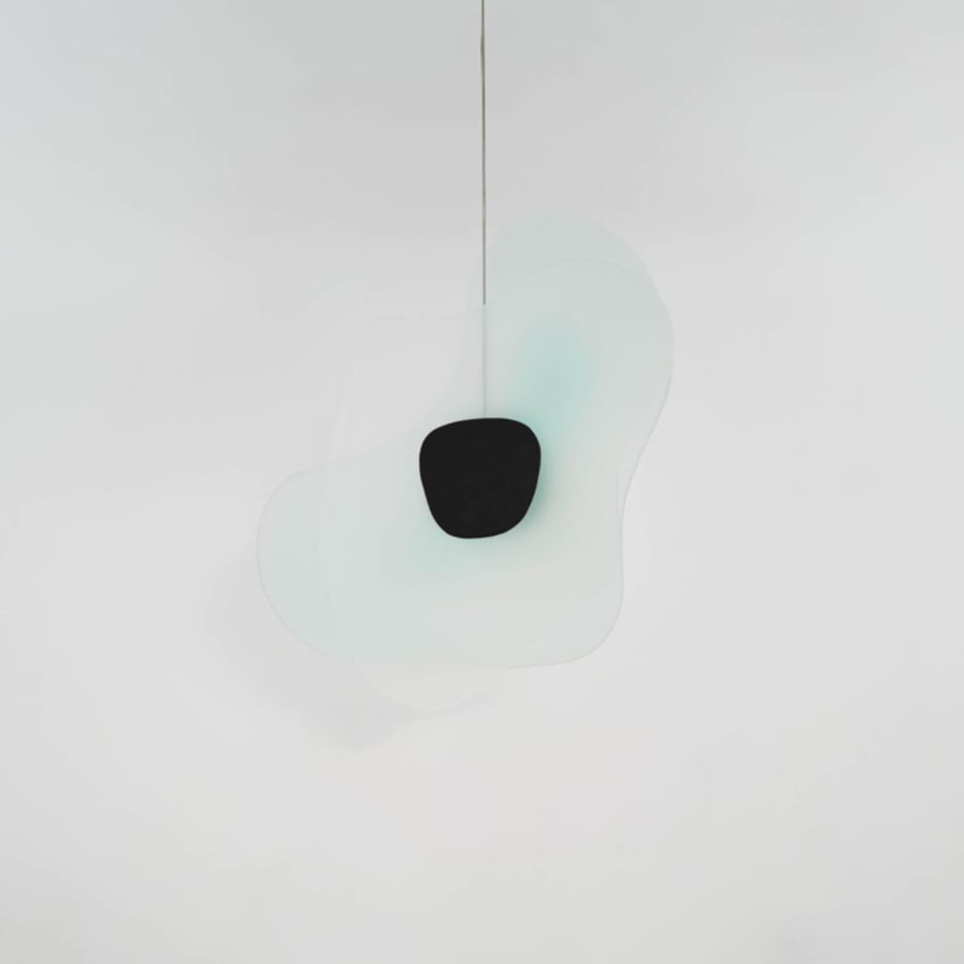 "Aurora Pendant" - Ceiling Lights in green by Richard Clarkson