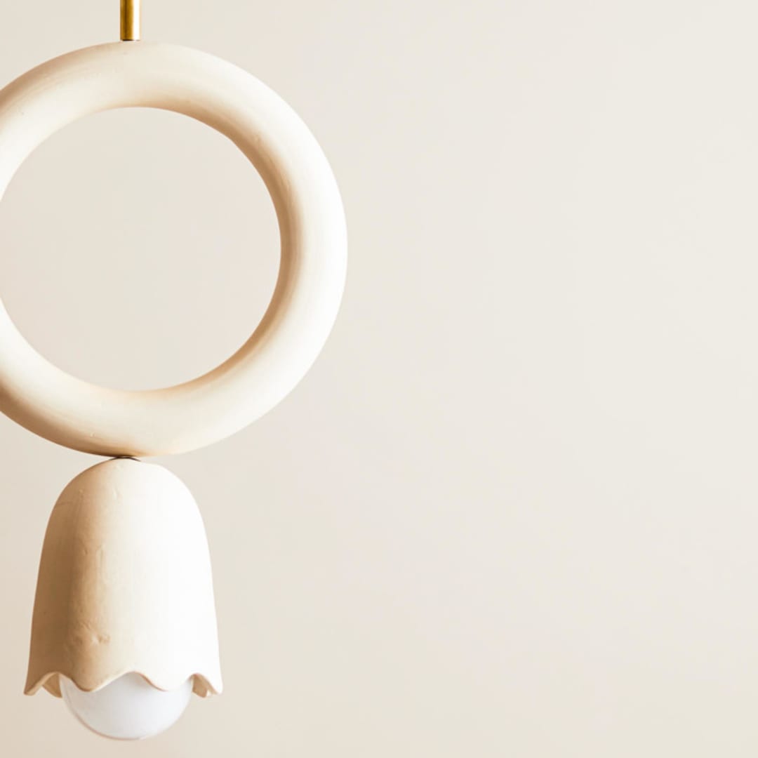 "Tulip Pendant" - Ceiling Lights in white by Rory Pots