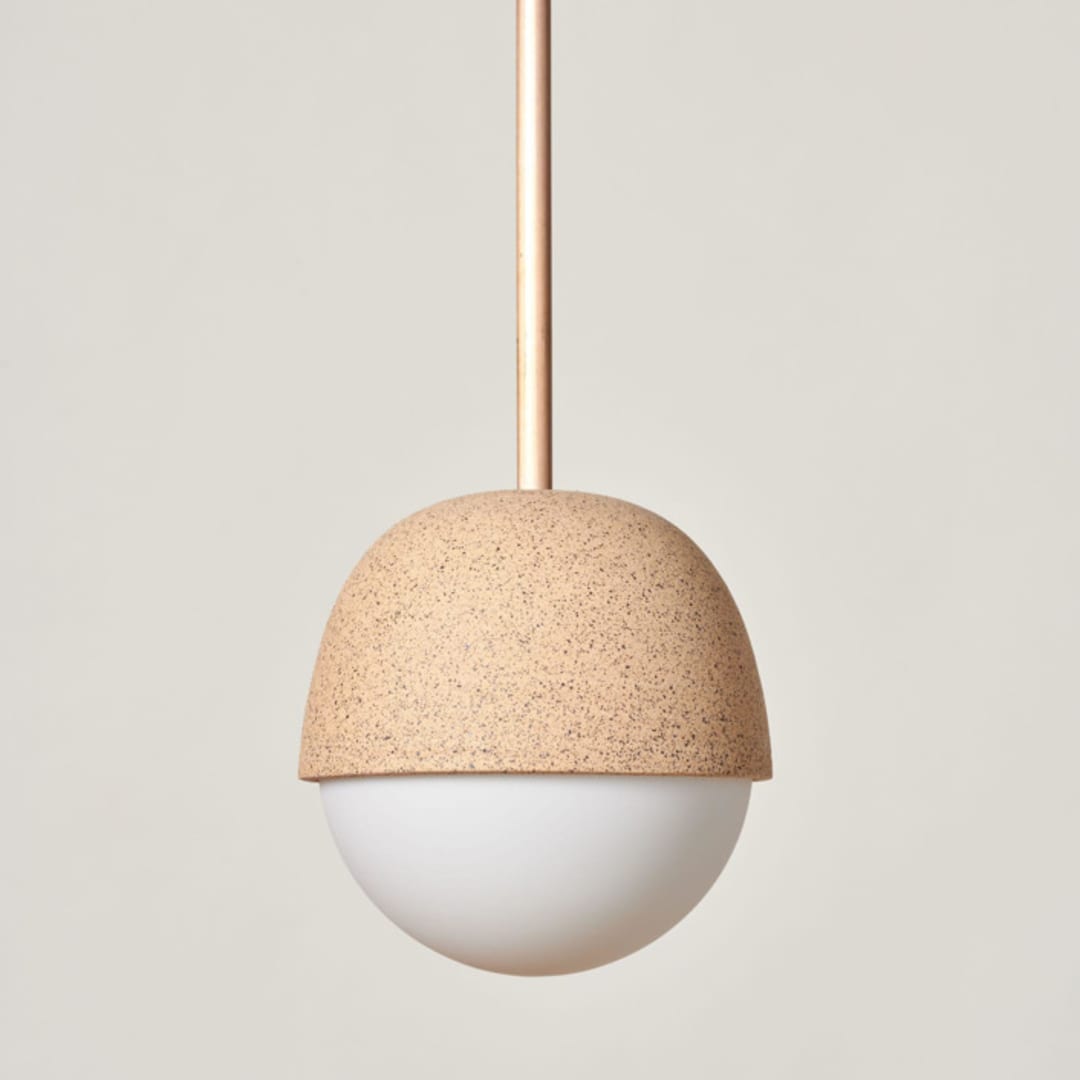 "Resonant Pendant" - Ceiling Lights in beige by Rory Pots