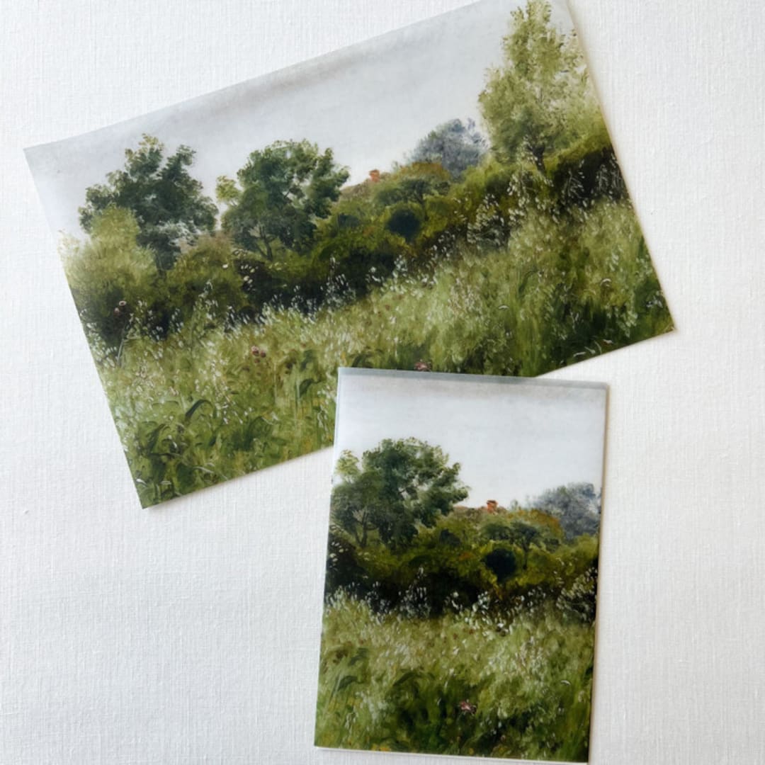 "Fine Art Tree Vellum Wrap | Set of 10" - Invitation Jackets and Overlays in multicolorassorted-colors by Eva Friesen