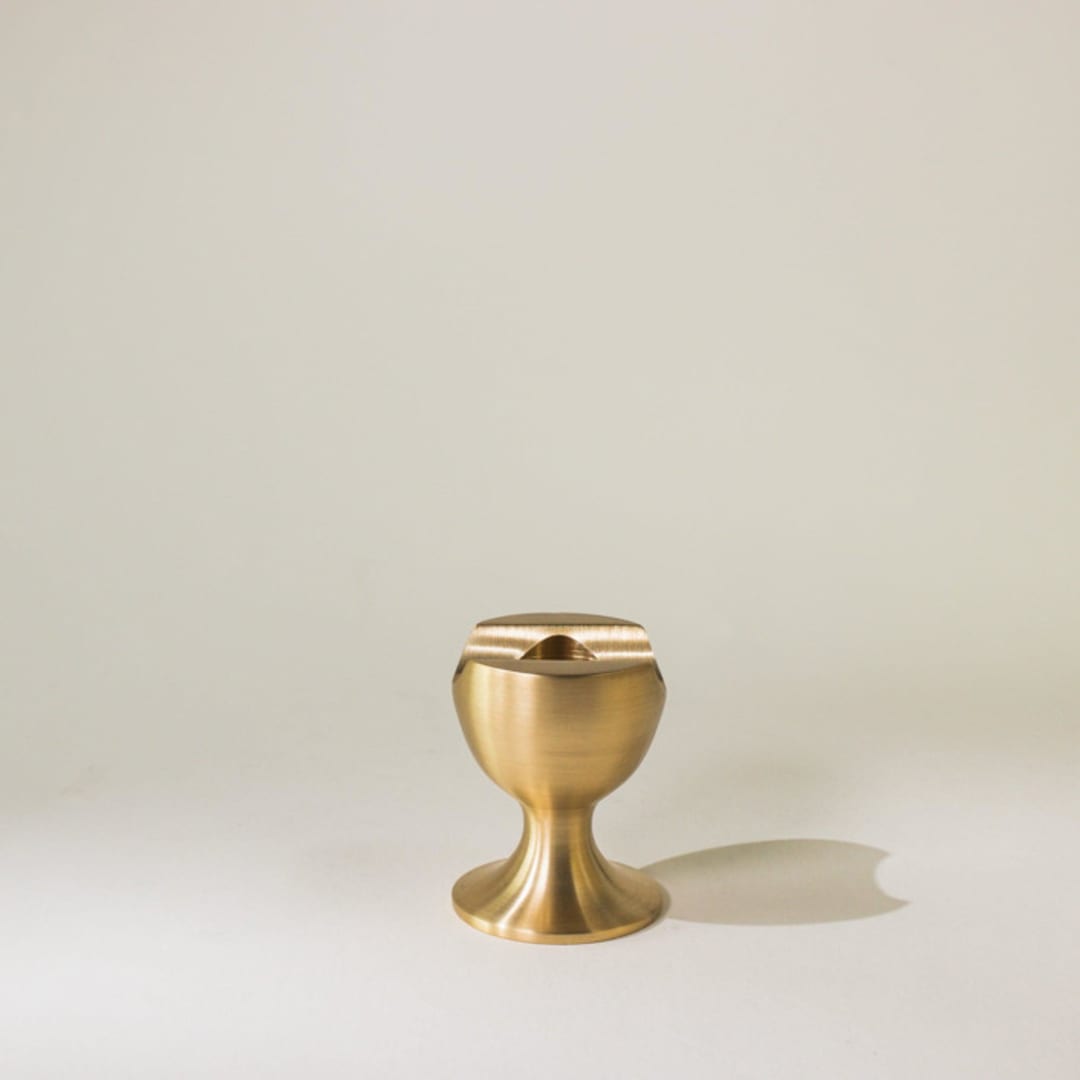 "Brass Trophy Cigar Stand" - Decorative Storage in brass by Roarcraft