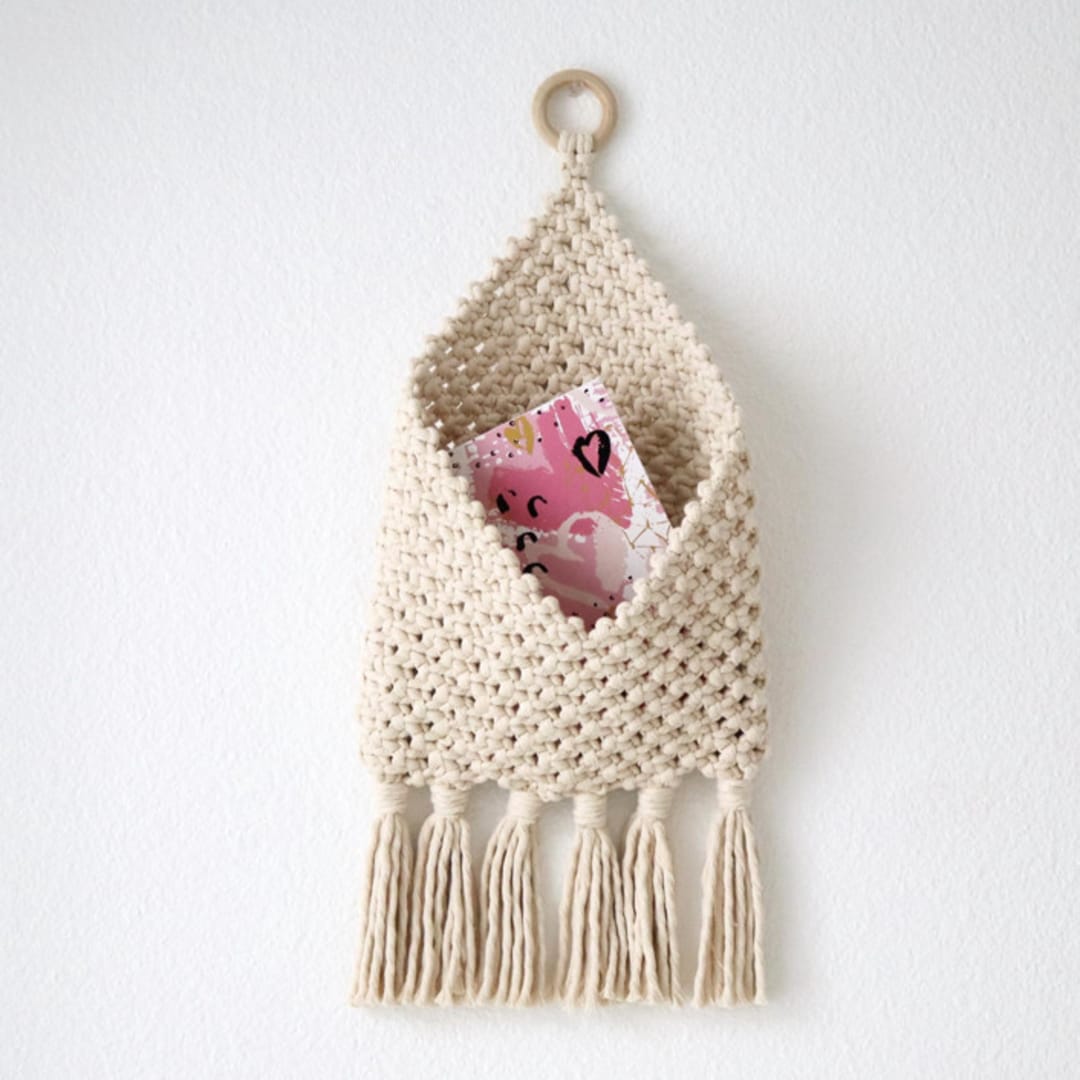 "ENVELOPE" - Decorative Storage in beige by Bharti Trivedi
