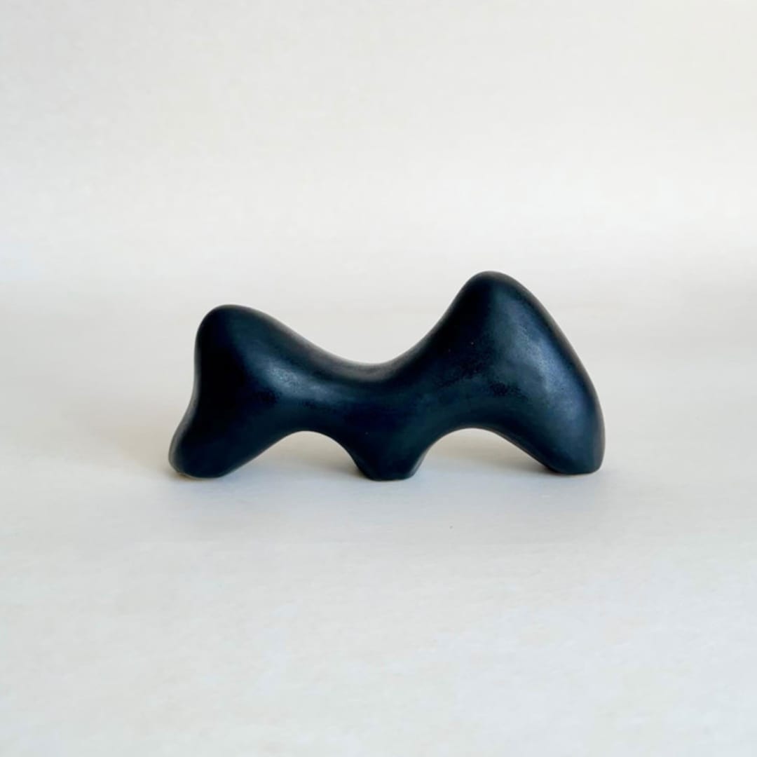 "Mini 5" - Original Sculpture in black by Emily Meisler