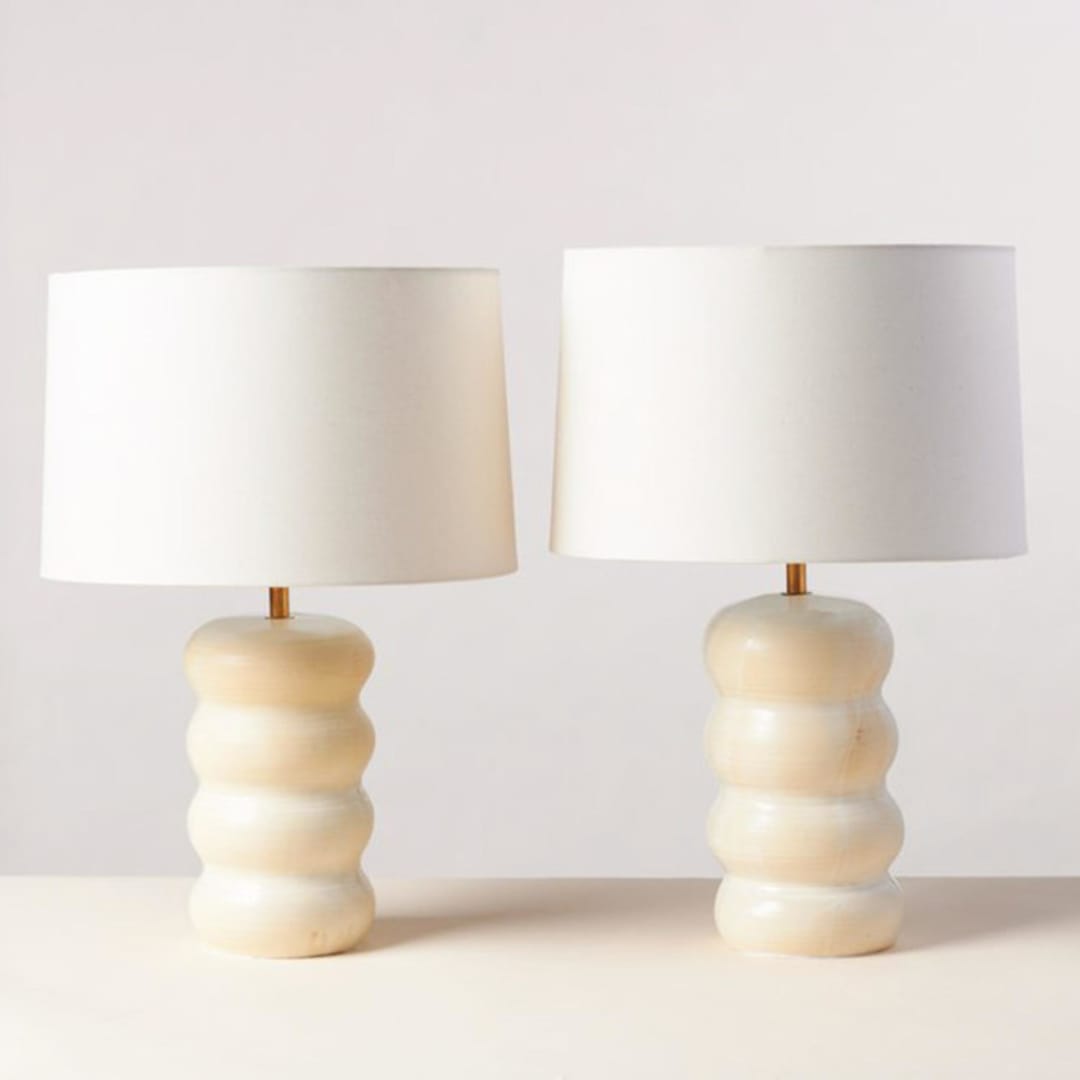 "Eau Lamp Large" - Table Lamps in white by Rory Pots