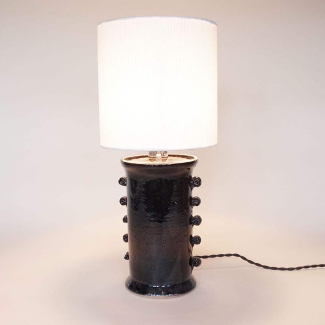 "Templeton Tennis Ranch Lamp" - Table Lamps in black by Jenny Mulder