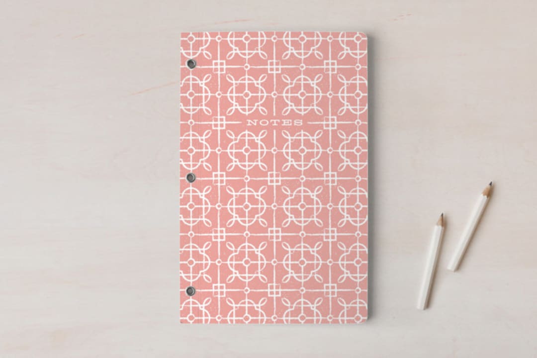 Distressed Trellis Notes