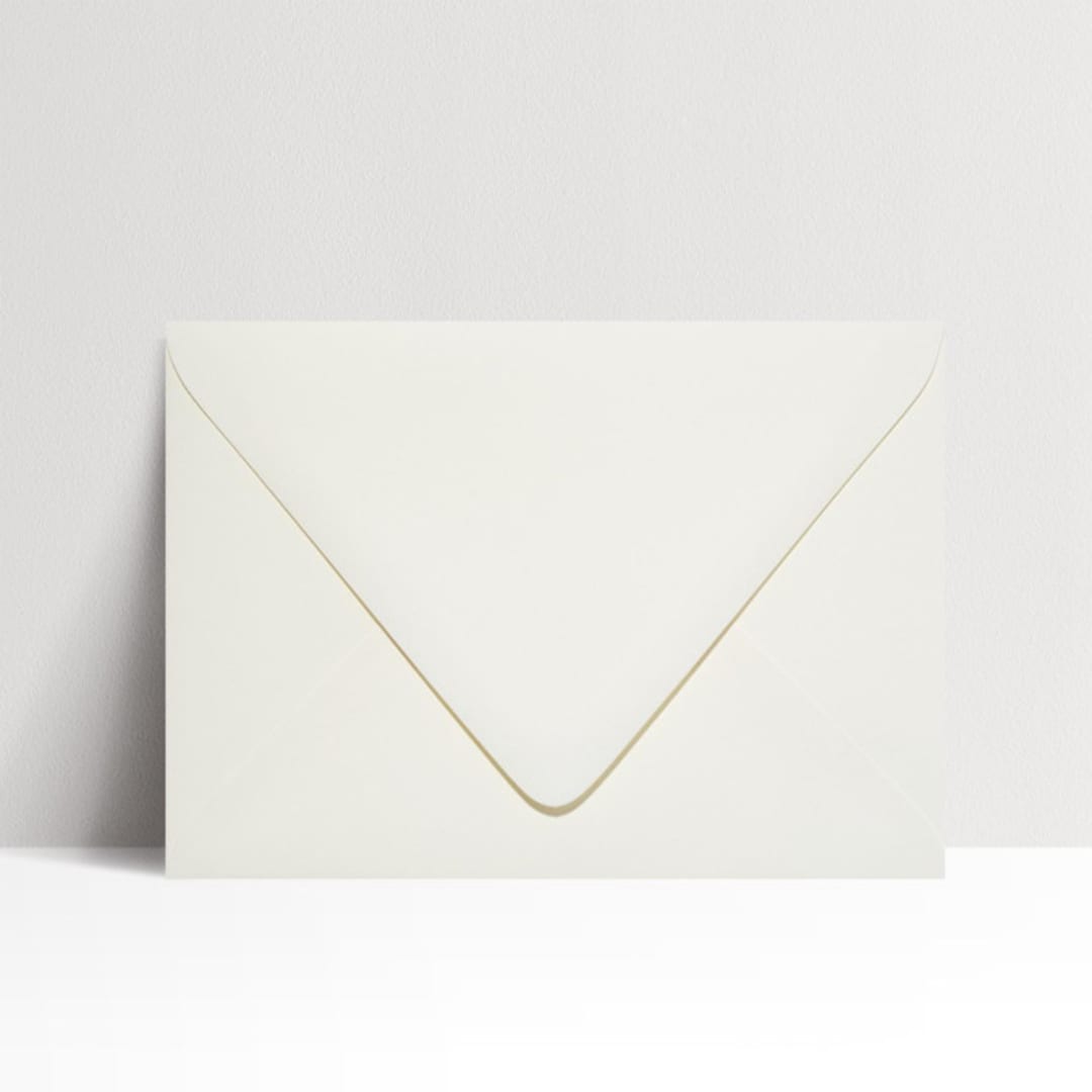 "A7 Natural Euro Flap Envelopes, Pack of 25" - Envelopes in natural by Studio Lavender
