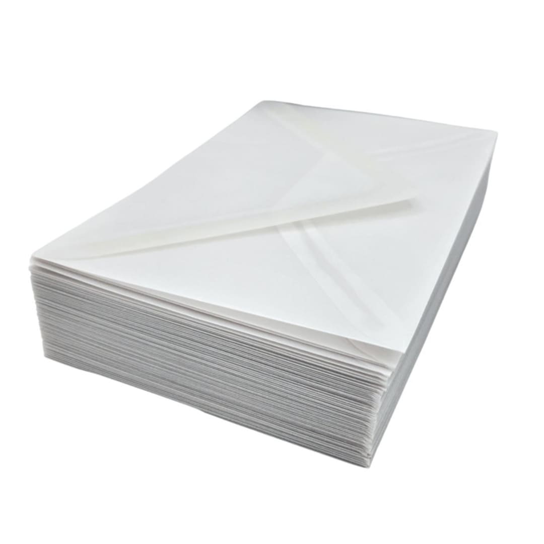 "A7 Translucent Vellum Envelopes" - Envelopes in clear by Caroline Russo
