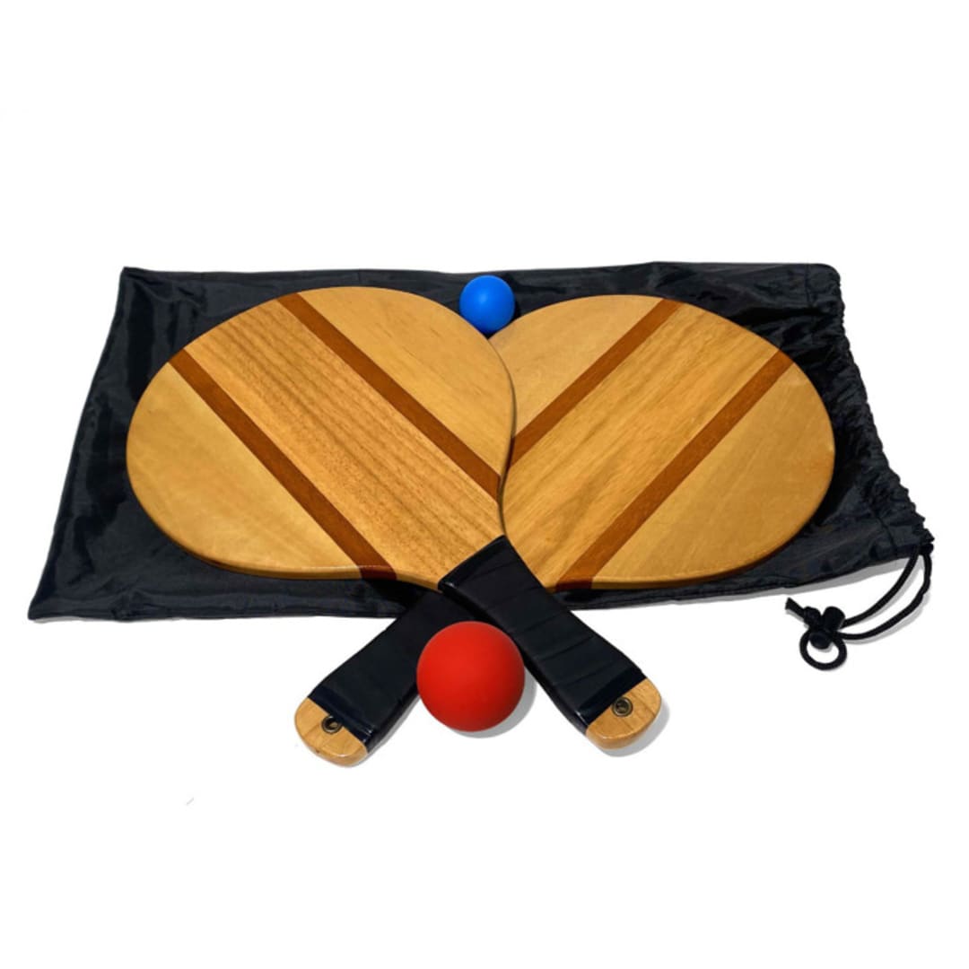 "Yard Games Frescobol Paddle Ball Game" - Wedding Games in beige by Kevin Muellerleile