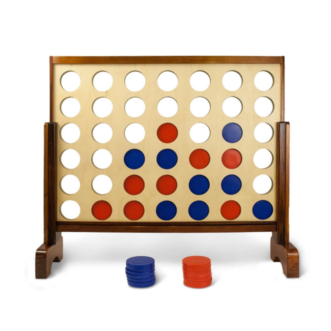 "Yard Games Giant 4 Connect in a Row" - Wedding Games in beige by Kevin Muellerleile