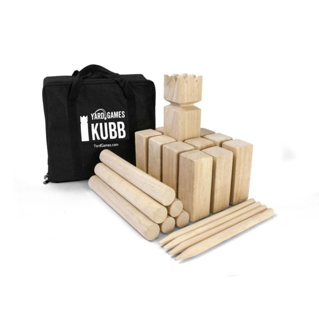 "Yard Games Kubb Game Premium Set" - Wedding Games in beige by Kevin Muellerleile
