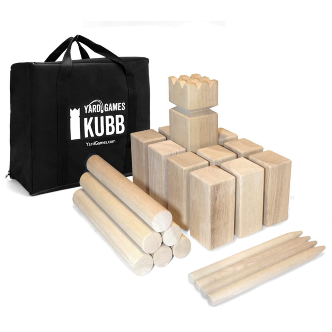 Yard Games Kubb Game Regulation Set