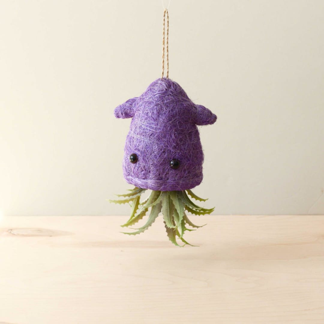 "Squid Planter" - Planters in purple by LIKHA
