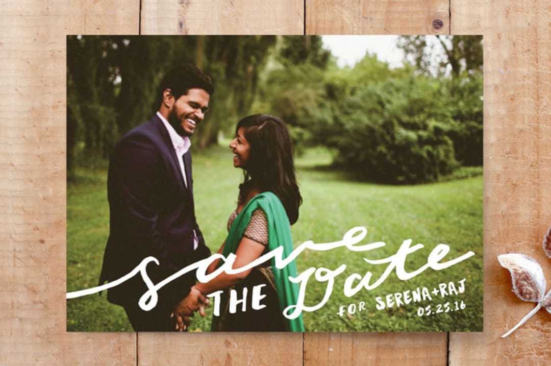"Footloose" - Stationery in Bright White by Tanya Lee of Frooted Design - Front