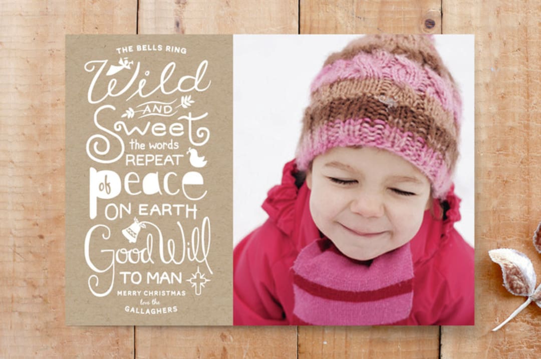 "Wild and Sweet" - Stationery in Kraft by Shannon - Front