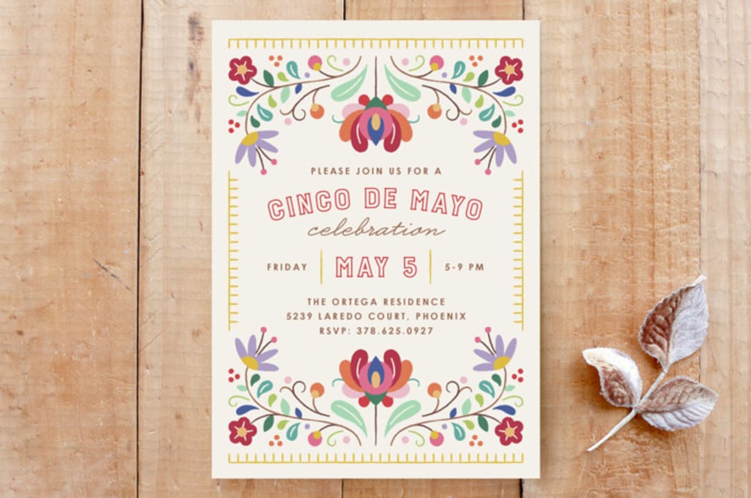 Fiesta Florals Invitation