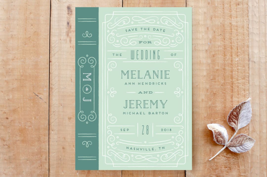Modern Day Fairytale Save the Date