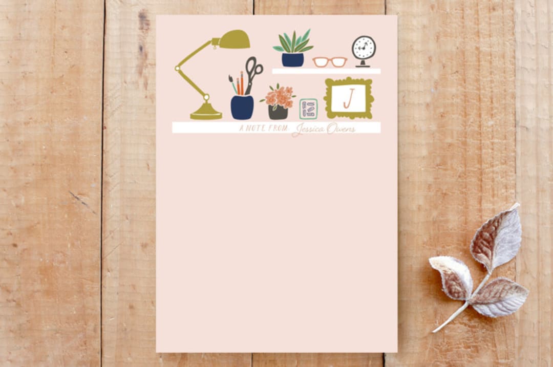 "PrettyOrganized" - Stationery in PrettyOrganized by Jen Owens - Front