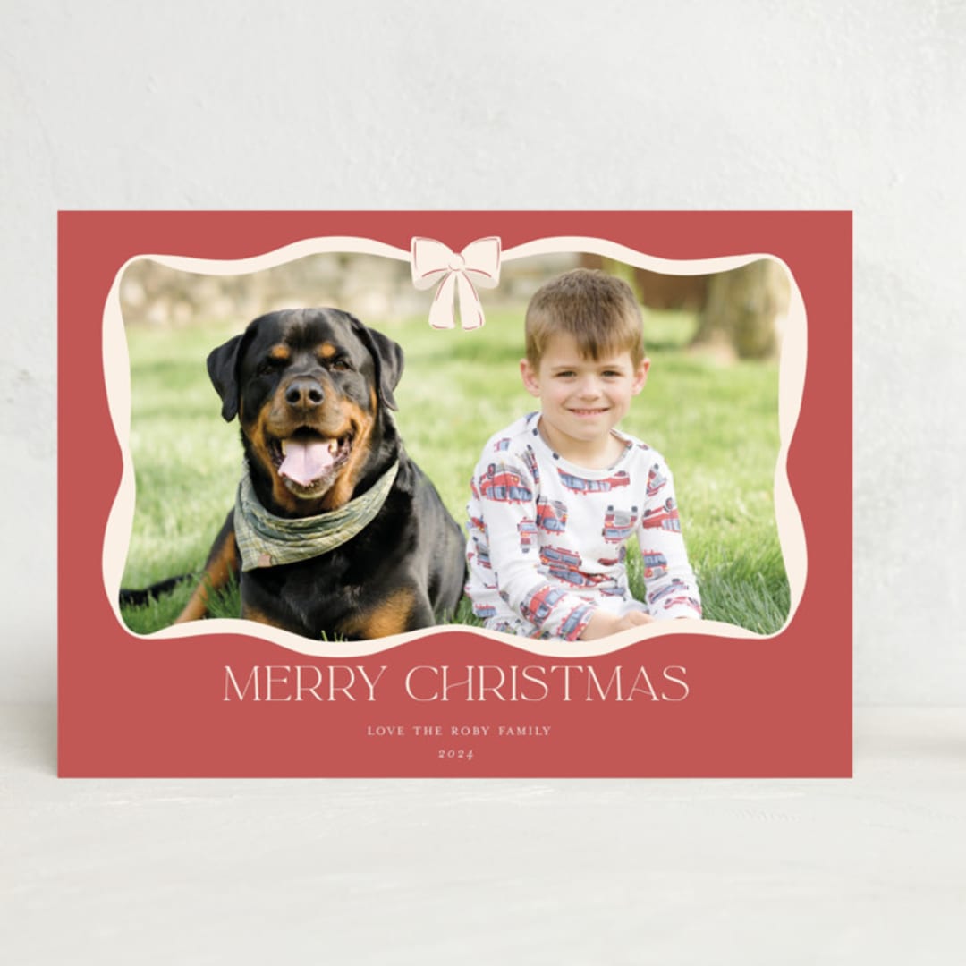 "Bianco natale" - Stationery in mistletoe by Anne Ciotola - Front