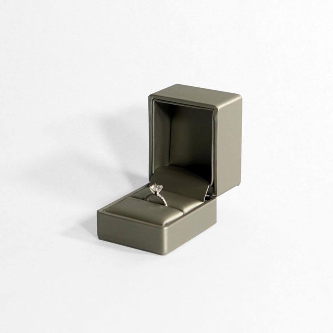 "Champagne Ring Box" - Ring Boxes in gold by Soulmatebox