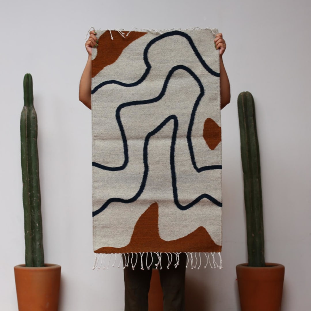 "Hierve el Agua Rug 2'x3'-6"" - Area Rugs in multicolor by Matiz